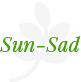 Sun-Sad - logo z listkiem